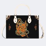 Devil And Snake Print Handbag Factory Direct Sales