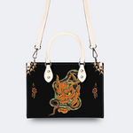 Devil And Snake Print Handbag Factory Direct Sales