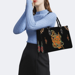 Devil And Snake Print Handbag Factory Direct Sales