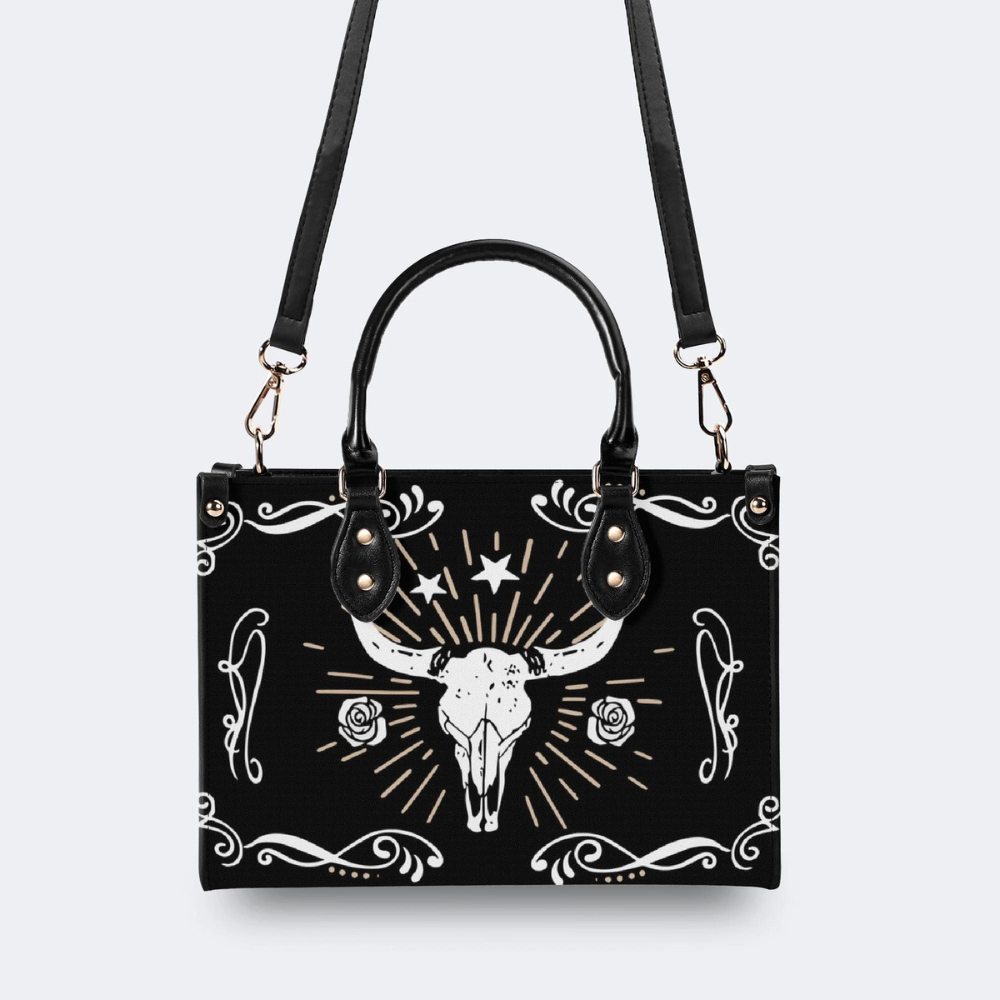 Fashionable Bull Head Printed Handbag Factory Direct Sales_02
