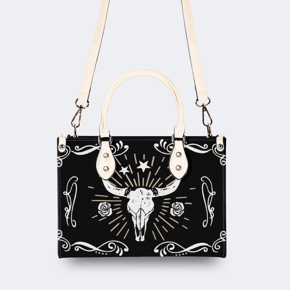 Fashionable Bull Head Printed Handbag Factory Direct Sales_03