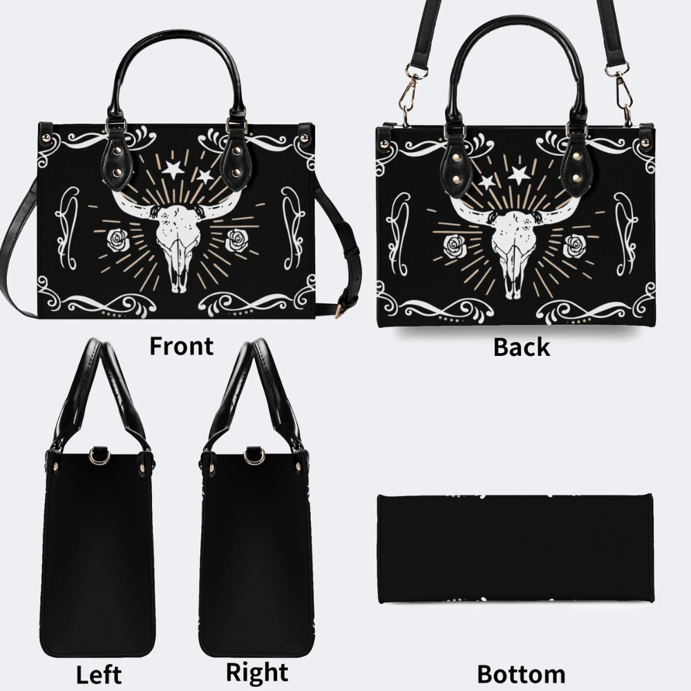 Fashionable Bull Head Printed Handbag Factory Direct Sales_10