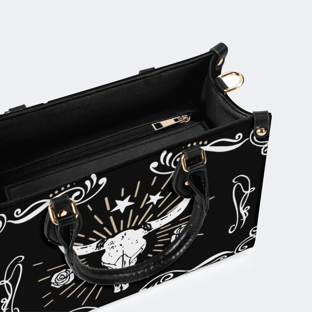 Fashionable Bull Head Printed Handbag Factory Direct Sales_11