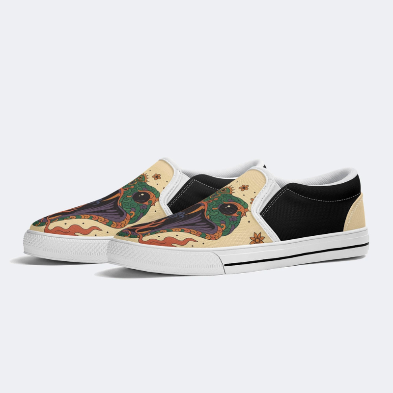Fire-Breathing Snake Slip On Shoes Factory direct sales_01