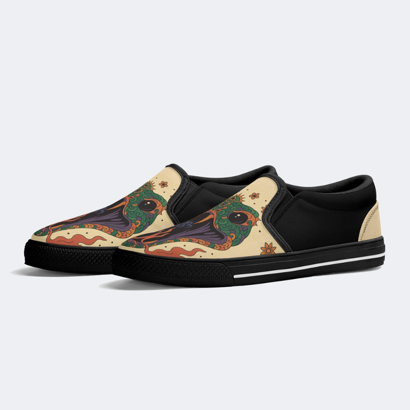 Fire-Breathing Snake Slip On Shoes Factory direct sales_06