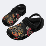 Flame Panther Print Slippers/Sandals Factory Direct Sales