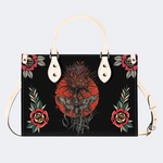 Flowers Of Thorns And Moths Print Handbag Factory Direct Sales