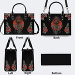 Flowers Of Thorns And Moths Print Handbag Factory Direct Sales