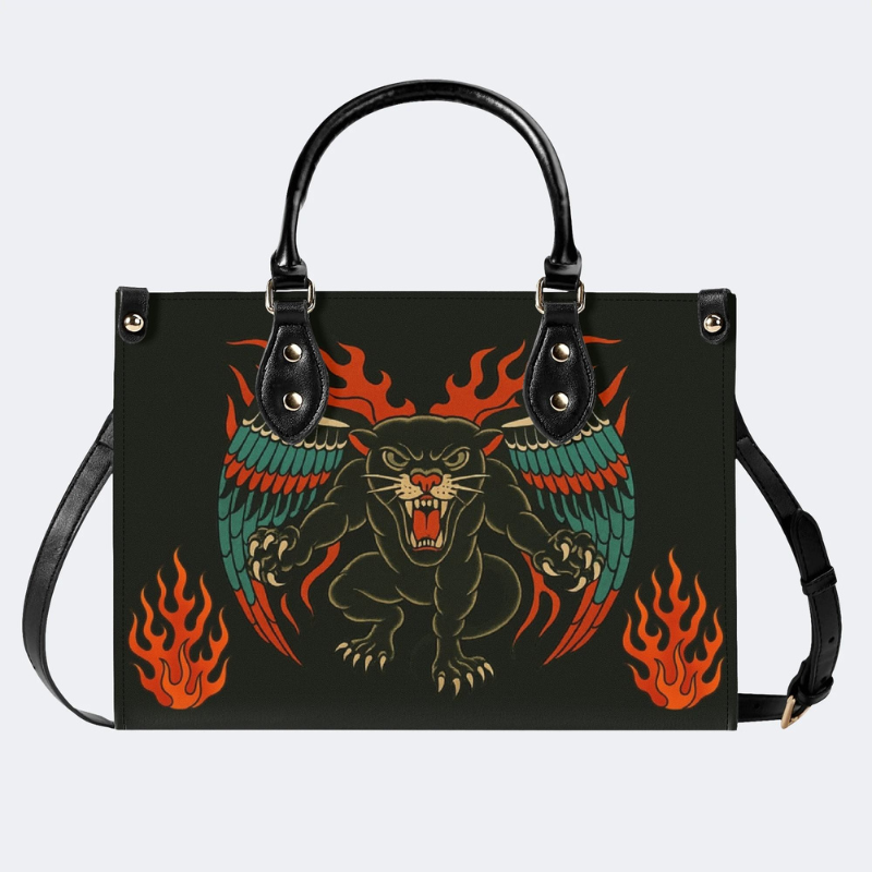 Flying Black Panther Handbag Factory Direct Sales