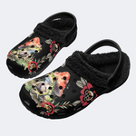 Frog And Mushroom Print Slippers/Sandals Factory Direct Sales