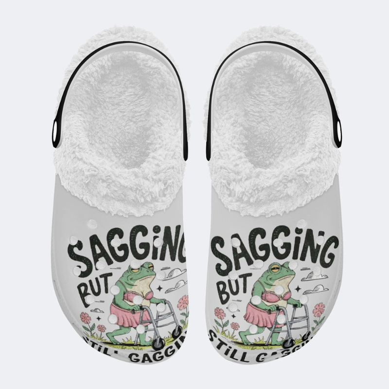 Frog On Crutches Slippers/Sandals Factory Direct Sales