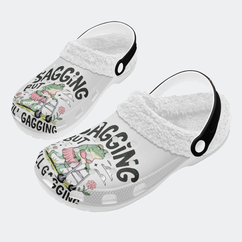 Frog On Crutches Slippers/Sandals Factory Direct Sales