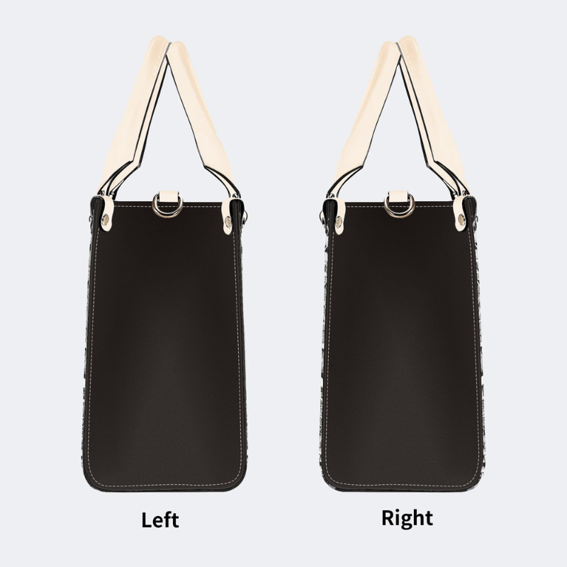 Geometric Moth And Snake Print Handbag_05