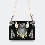 Ghost Eye Owl Print Handbag Factory Direct Sales