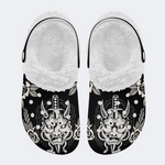 Ghost Face And Dagger Print Slippers/Sandals