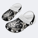 Ghost Face And Dagger Print Slippers/Sandals