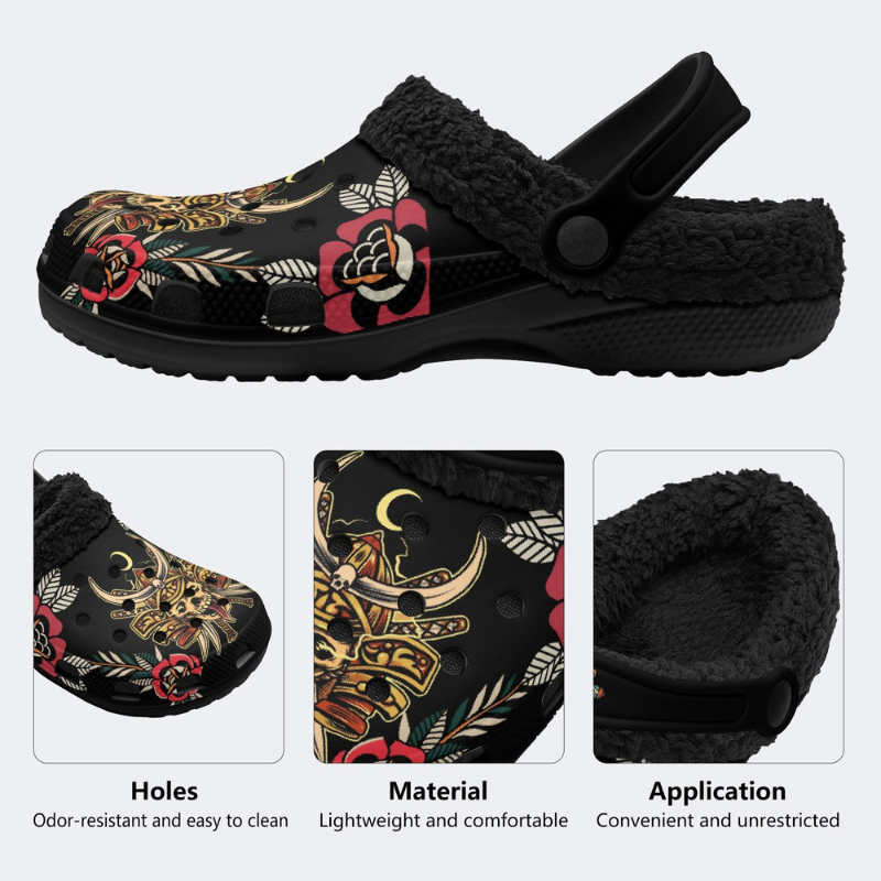 Ghost Warrior Print Slippers/Sandals Factory Direct Sales