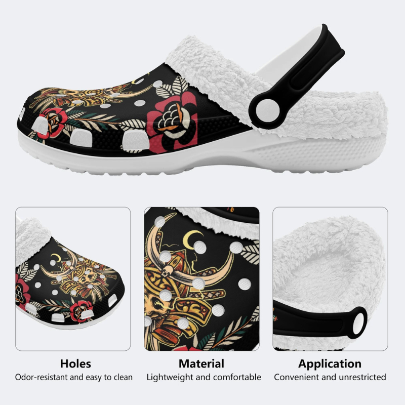 Ghost Warrior Print Slippers/Sandals Factory Direct Sales
