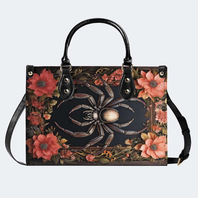 Giant Spider Print Handbag Factory Direct Sales