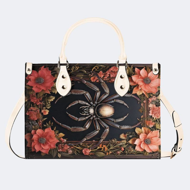 Giant Spider Print Handbag Factory Direct Sales