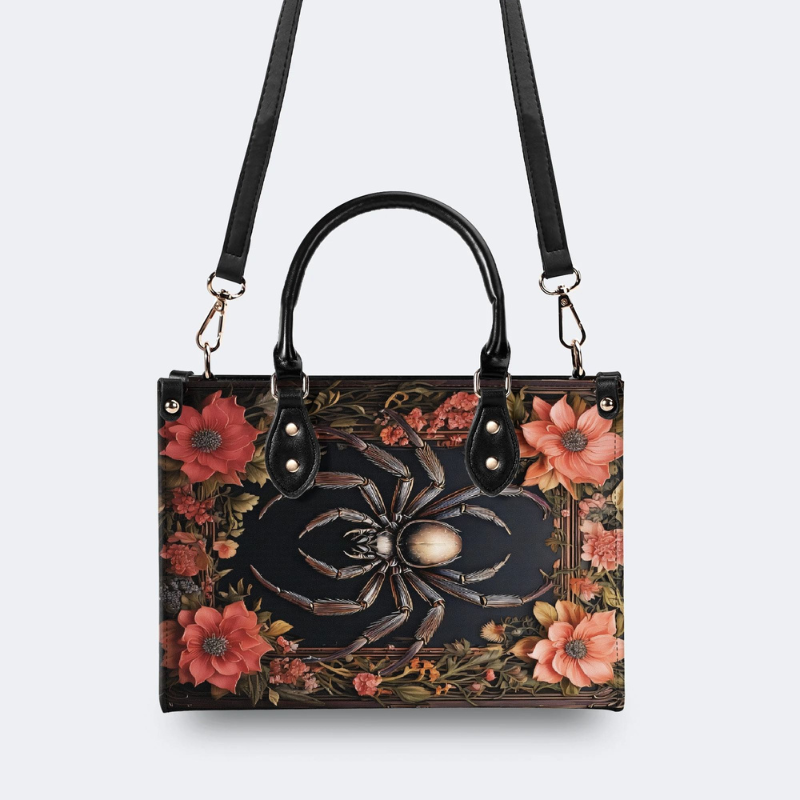 Giant Spider Print Handbag Factory Direct Sales