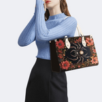 Giant Spider Print Handbag Factory Direct Sales