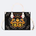 Gold Snake Print Handbag Factory Direct Sales_01