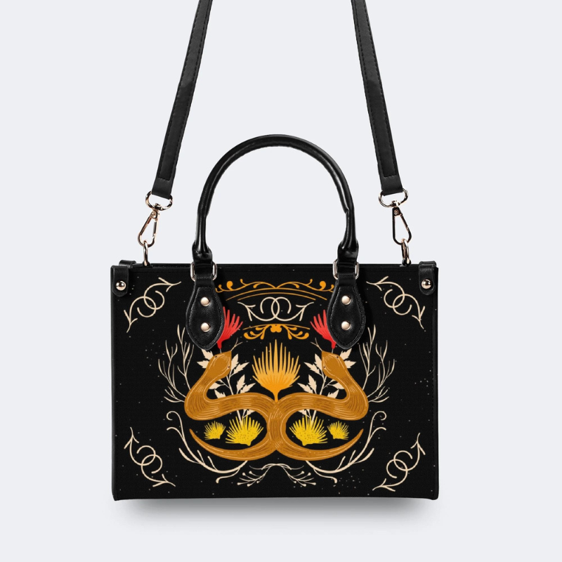 Gold Snake Print Handbag Factory Direct Sales_02