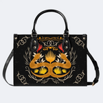 Gold Snake Print Handbag Factory Direct Sales