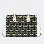 Green Moth Print Handbag Factory Direct Sales_01