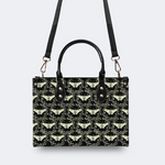 Green Moth Print Handbag Factory Direct Sales_02