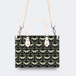 Green Moth Print Handbag Factory Direct Sales_03