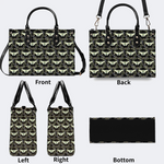 Green Moth Print Handbag Factory Direct Sales_10