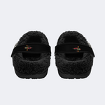 Hand Holding Cross Print Slippers/Sandals