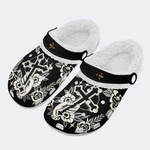 Hand Holding Cross Print Slippers/Sandals