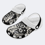 Hand Holding Cross Print Slippers/Sandals