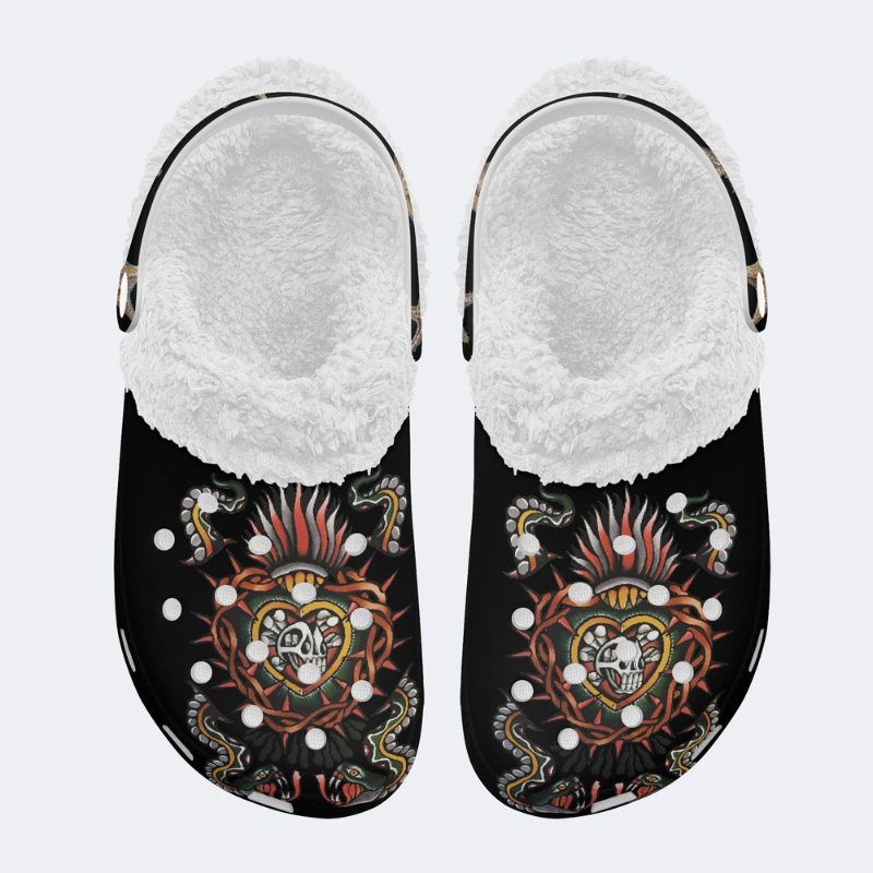 Heart of Thorns And Snake Slippers/Sandals Factory Direct Sales