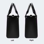 Human Face Moth And Bird Print Handbag_04