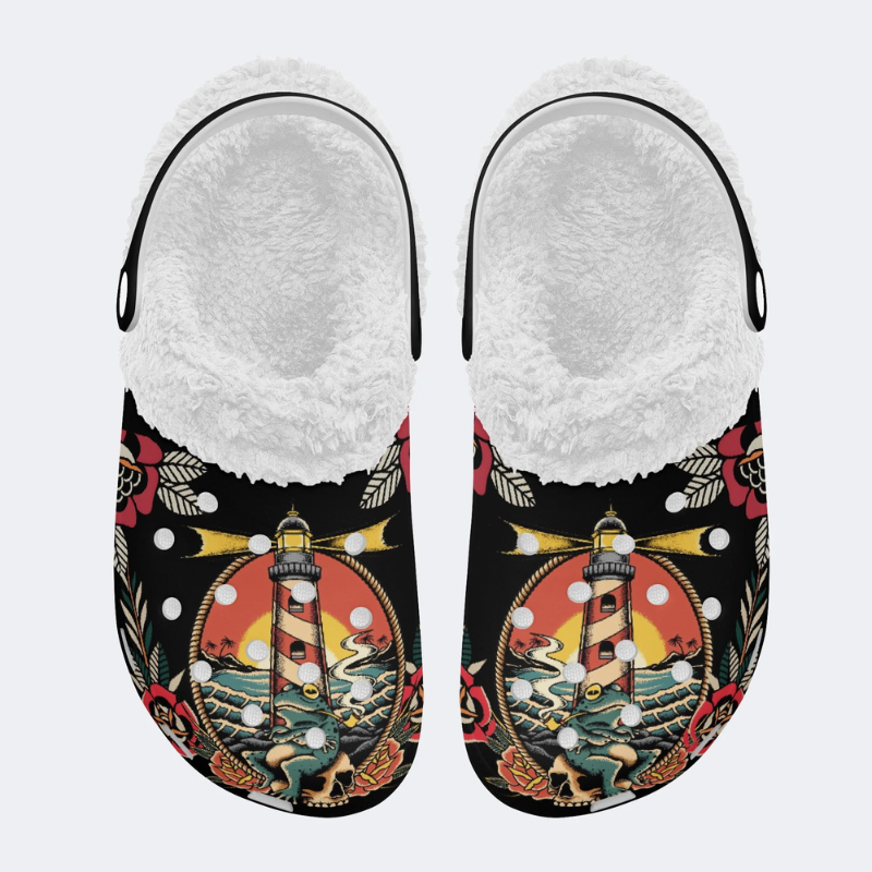 Lighthouse And Frog Slippers/Sandals Factory Direct Sales