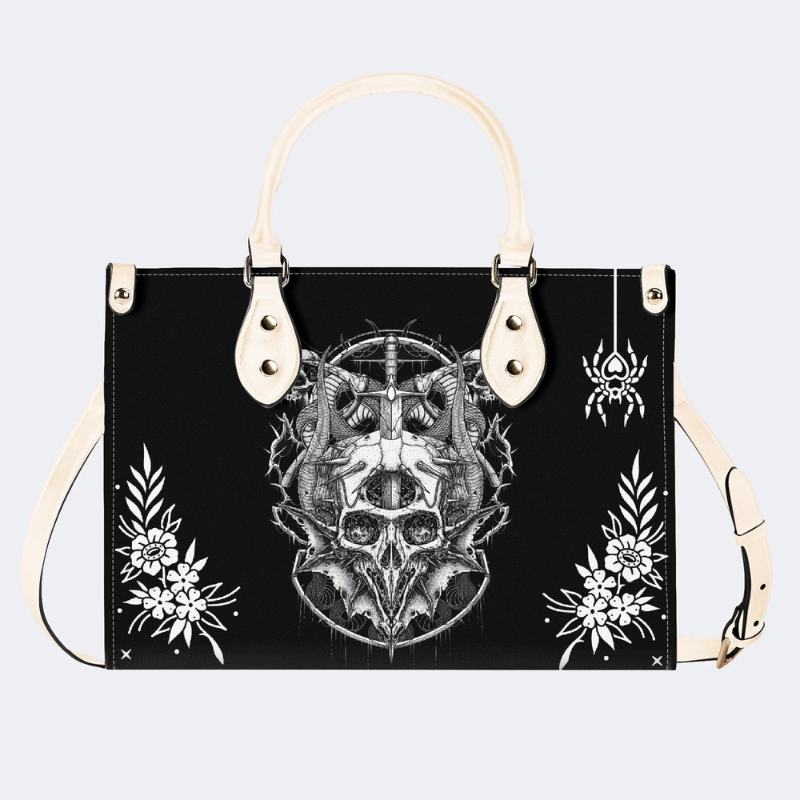 Monster Skull With Snake Handbag Factory Direct Sales