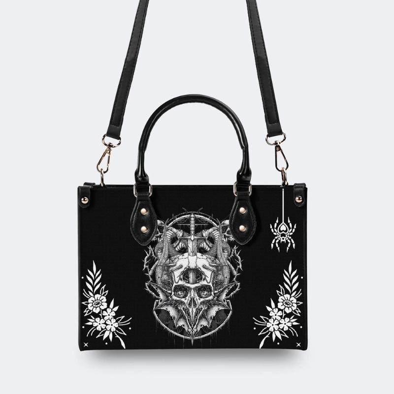 Monster Skull With Snake Handbag Factory Direct Sales