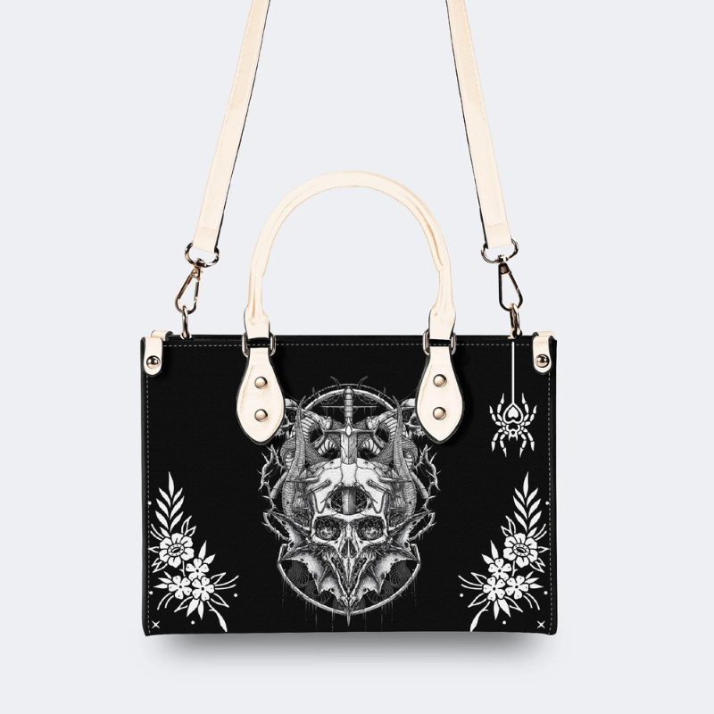 Monster Skull With Snake Handbag Factory Direct Sales