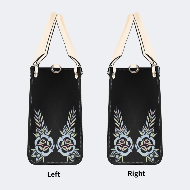 Mushroom And Jellyfish Print Handbag Factory Direct Sales