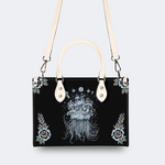 Mushroom And Jellyfish Print Handbag Factory Direct Sales