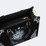 Mushroom And Jellyfish Print Handbag Factory Direct Sales