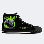 Mutant Mouse Print High Top Canvas Factory Direct Sales