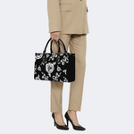 Patterned Snake And Flowers Handbag Factory Direct Sales_08