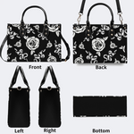 Patterned Snake And Flowers Handbag Factory Direct Sales_10