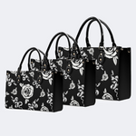 Patterned Snake And Flowers Handbag Factory Direct Sales_13