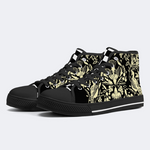 Peacock Bird Print High Top Canvas Factory Direct Sales